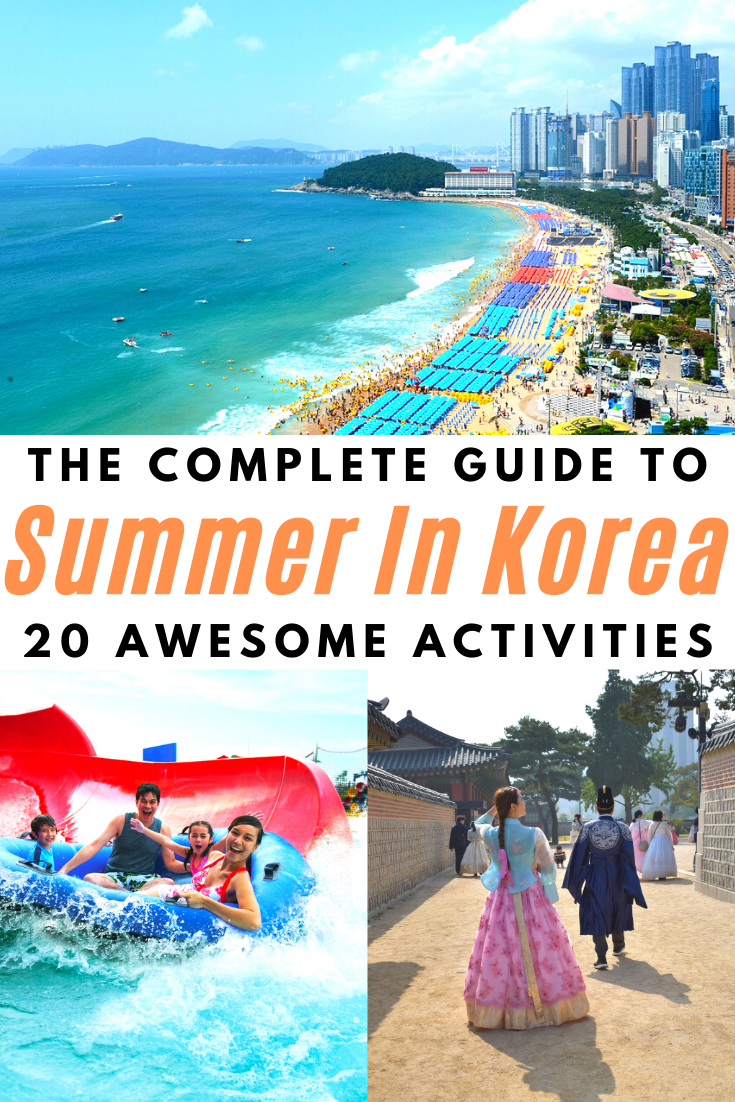 summer travel korea