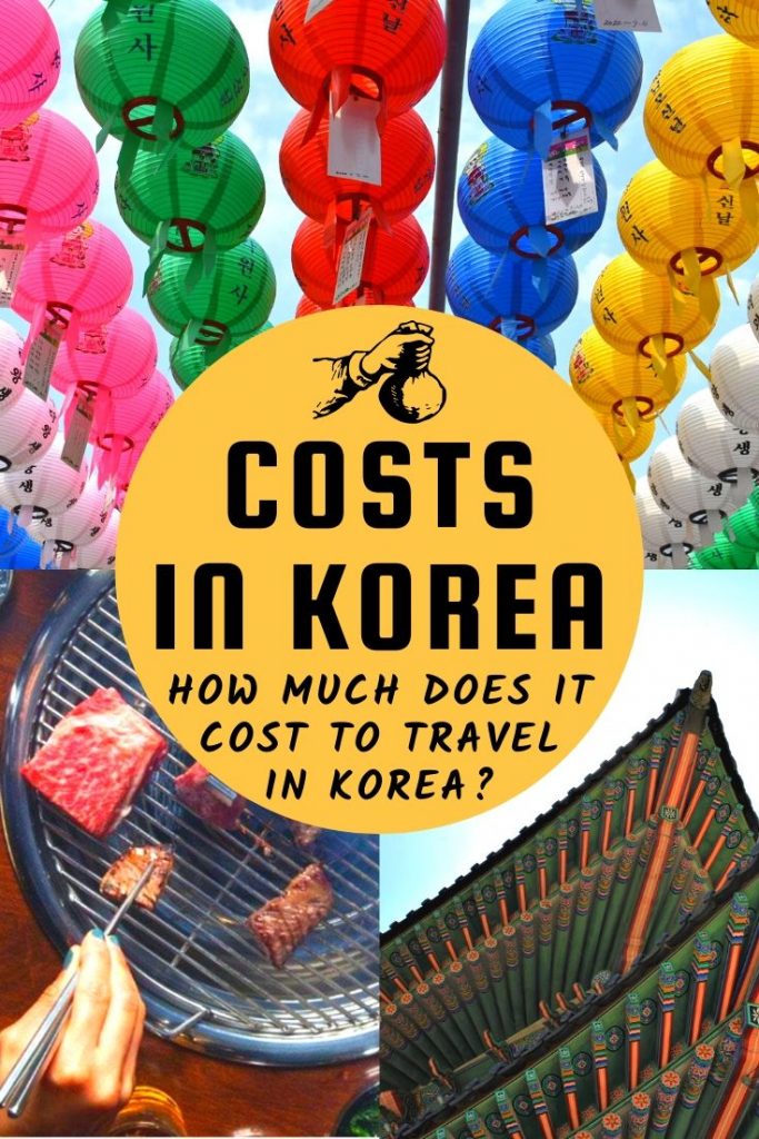 korea trip expenses