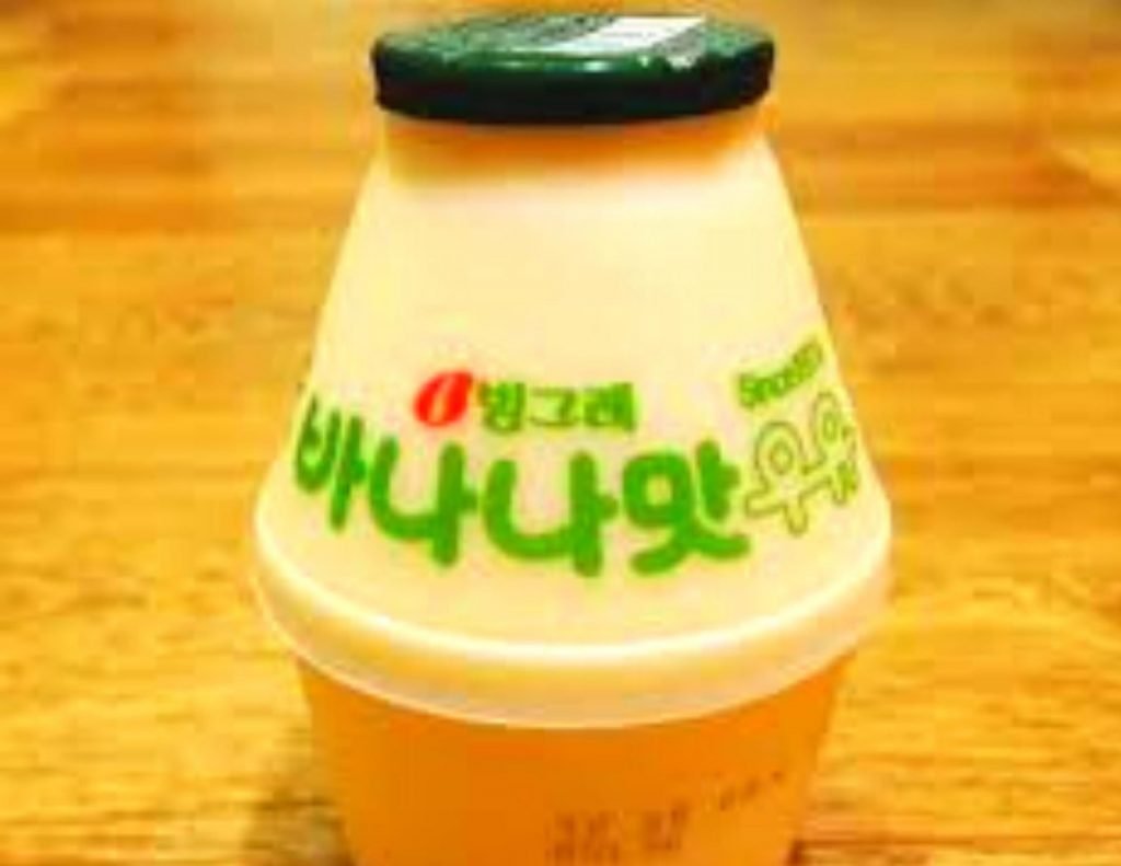 Banana Milk in Korea