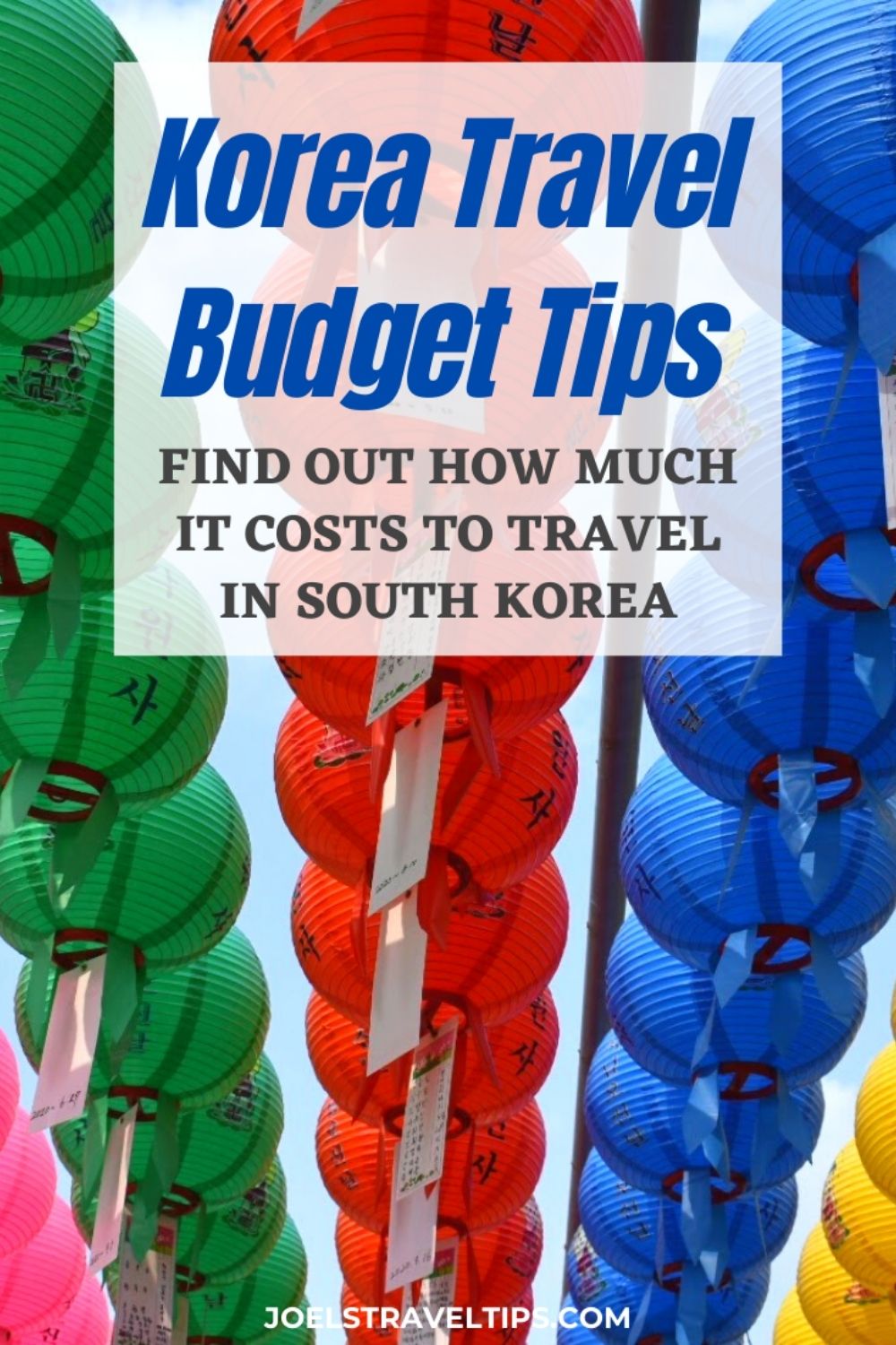 korea travel cost