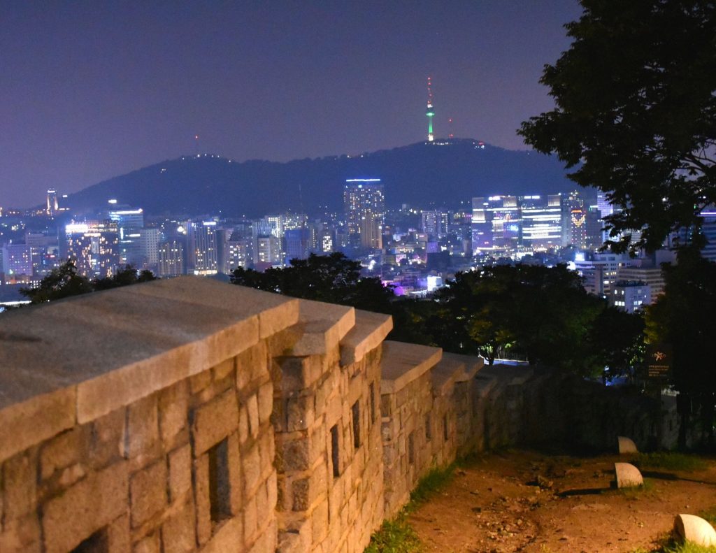 For things to do in Seoul at night, check out the fortress walls