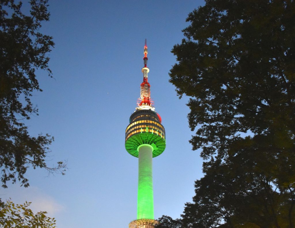 N Seoul Tower is one of the best things to do in Seoul